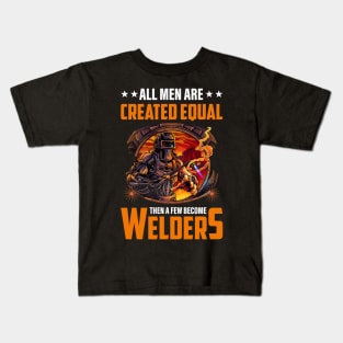 Welder Men Funny Saying Kids T-Shirt